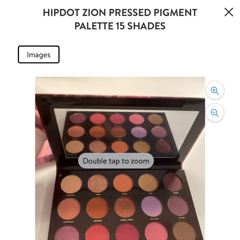 Brand new hipdot unused eyeshadow palette